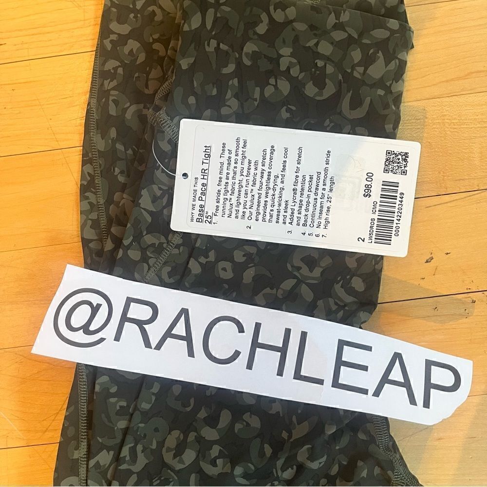 Lululemon Base Pace High-Rise Running Tight 25" - Picture 6 of 7